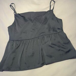 American Eagle Outfitters Charcoal Camisole Top